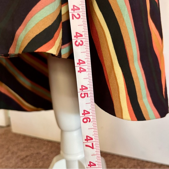 Anthropologie Runi Chevron Midi Dress Size Small - Picture 10 of 16